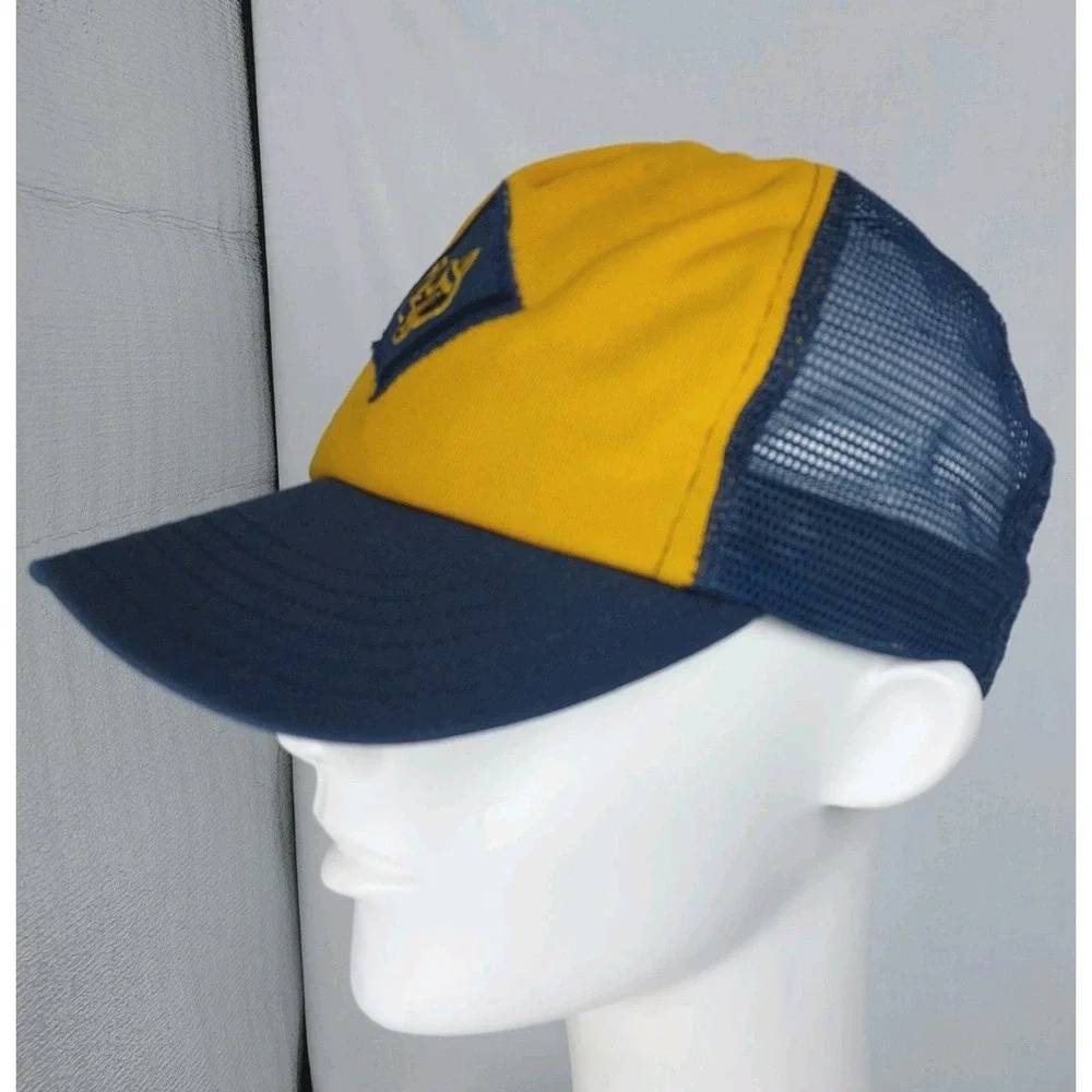 Vintage Cub Scout Cap Snapback Hat Size Medium/Large 7-7 1/2‎